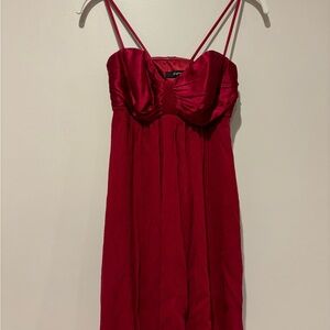 Red Express Cocktail Dress